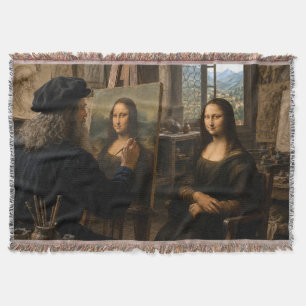 Mona Lisa besucht das Atelier des Künstlers Decke