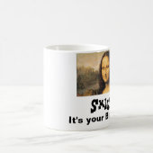 Mona Lisa Birthday Classic White Tasse (Mittel)
