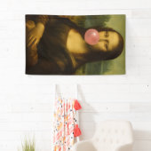 Mona Lisa Blase Pink Bubble Gum Banner (Insitu)