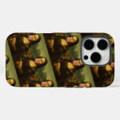 Mona Lisa Blase Pink Bubble Gum Case-Mate iPhone Hülle (Rückseite (Horizontal))