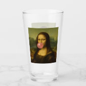 Mona Lisa Blase Pink Bubble Gum Glas (Vorderseite)