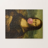 Mona Lisa Blase Pink Bubble Gum Puzzle (Horizontal)