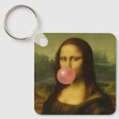 Mona Lisa Blase Pink Bubble Gum Schlüsselanhänger (Vorderseite)