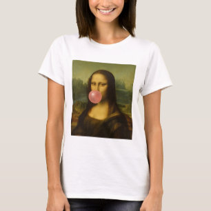 Mona Lisa Blase Pink Bubble Gum T-Shirt