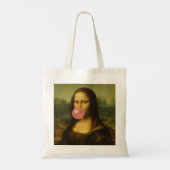 Mona Lisa Blase Pink Bubble Gum Tragetasche (Rückseite)