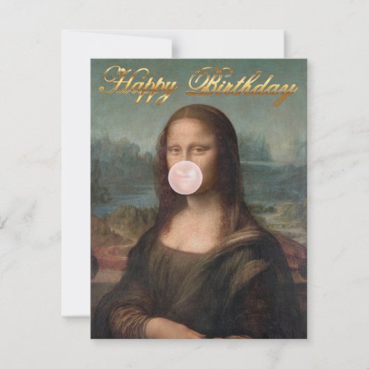 Mona Lisa Blasst Pink Bubble gum (Vorderseite)