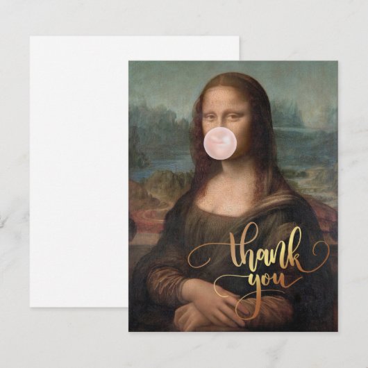 Mona Lisa Blasst Pink Bubble gum (Vorne/Hinten)
