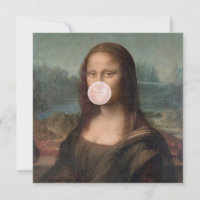 Mona Lisa Blasst Pink Bubble gum