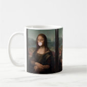 Mona Lisa Blasst Pink Bubble gum Kaffeetasse (Links)