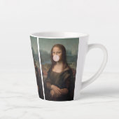 Mona Lisa Blasst Pink Bubble gum Milchtasse (Rechts)