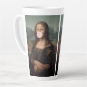 Mona Lisa Blasst Pink Bubble gum Milchtasse (Linke Ecke)