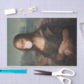 Mona Lisa Blasst Pink Bubble gum Seidenpapier (Handwerk)