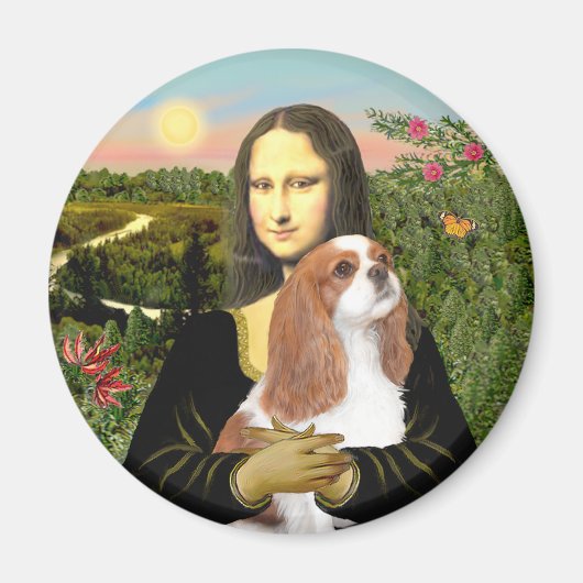 Mona Lisa - Blenheim Cavalier (F) Magnet (Vorne)