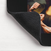 Mona Lisa Bodybuilding Funny Geschenk 3 Mousepad (Ecke)