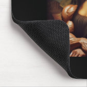 Mona Lisa Bodybuilding Funny Geschenk 4 Mousepad (Ecke)