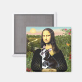 Mona Lisa - Boston T #4 Magnet (Vorderseite/Rückseite)