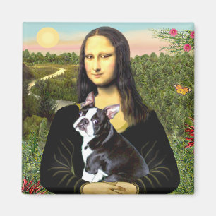 Mona Lisa - Boston T #4 Magnet