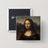 Mona Lisa Button (Vorne & Hinten)