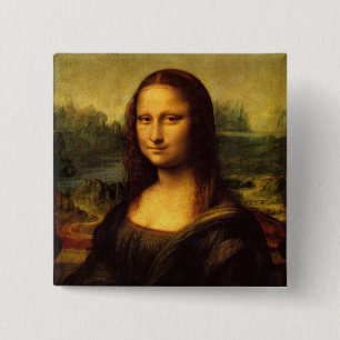 Mona Lisa Button