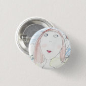 Mona Lisa Button (Vorne & Hinten)