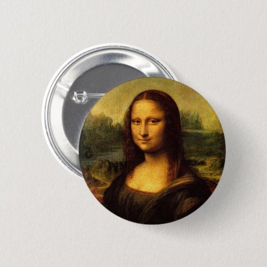 Mona Lisa Button (Vorne & Hinten)