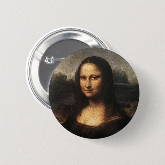 Mona Lisa Button (Vorne & Hinten)