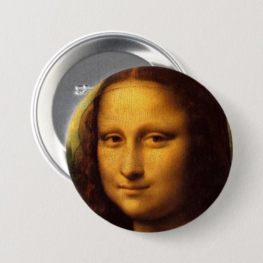 Mona Lisa Button (Vorne & Hinten)