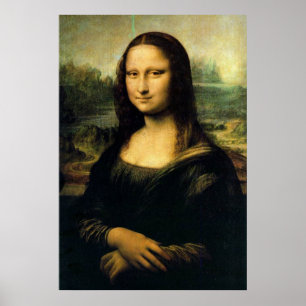 Mona Lisa by Da Vinci Poster