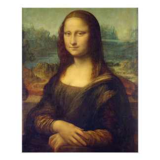 Mona Lisa By Leonardo Da Vinci Fotodruck