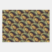 Mona Lisa by Leonardo Da Vinci Geschenkpapier Set (Vorderseite 3)