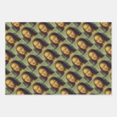 Mona Lisa by Leonardo Da Vinci Geschenkpapier Set (Vorderseite 2)
