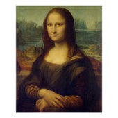 Mona Lisa By Leonardo Da Vinci Poster (Vorderseite)