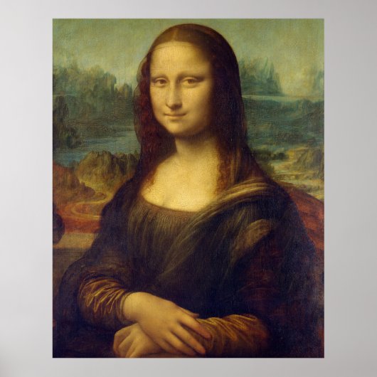 Mona Lisa by Leonardo Da Vinci Poster (Vorne)