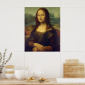 Mona Lisa by Leonardo Da Vinci Poster (Küche)