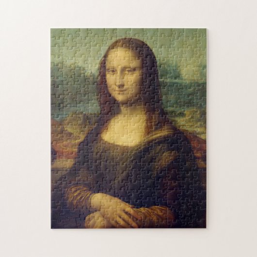 Mona Lisa By Leonardo Da Vinci Puzzle (Vertikal)