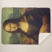 Mona Lisa By Leonardo Da Vinci Sherpadecke (Vorderseite (Horizontal))