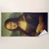 Mona Lisa By Leonardo Da Vinci Strandtuch (Vorderseite)