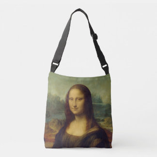 Mona Lisa By Leonardo Da Vinci Tragetaschen Mit Langen Trägern