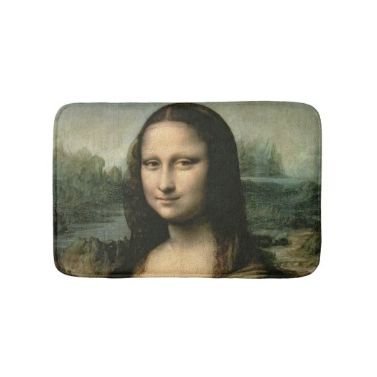 Mona Lisa, c.1503-6 Badematte (Vorderseite)