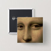 Mona Lisa, c.1503-6 Button (Vorne & Hinten)