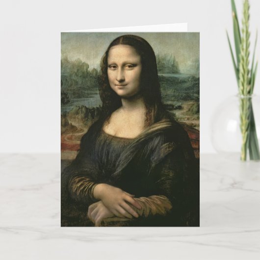 Mona Lisa, c.1503-6 Karte (Vorderseite)