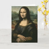 Mona Lisa, c.1503-6 Karte (Gelbe Blume)