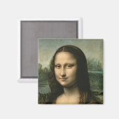 Mona Lisa, c.1503-6 Magnet (Vorderseite/Rückseite)