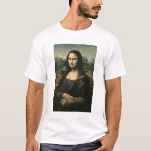 Mona Lisa, c.1503-6 (Öl auf Platte) T-Shirt