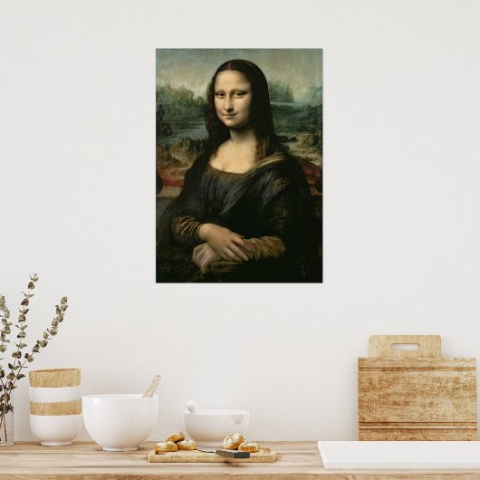 Mona Lisa, c.1503-6 Poster (Küche)