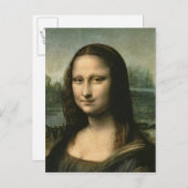 Mona Lisa, c.1503-6 Postkarte (Vorne/Hinten)