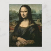Mona Lisa, c.1503-6 Postkarte (Vorderseite)