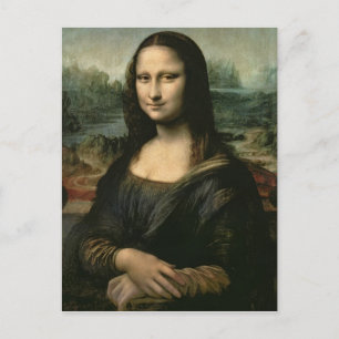 Mona Lisa, c.1503-6 Postkarte