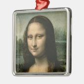Mona Lisa, c.1503-6 Silbernes Ornament (Links)