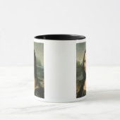 Mona Lisa, c.1503-6 Tasse (Zentrum)